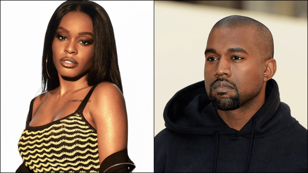 On Sunday (Feb 8) Azealia Banks criticizes Kanye West's behavior toward Kim Kardashian and North West on social media.