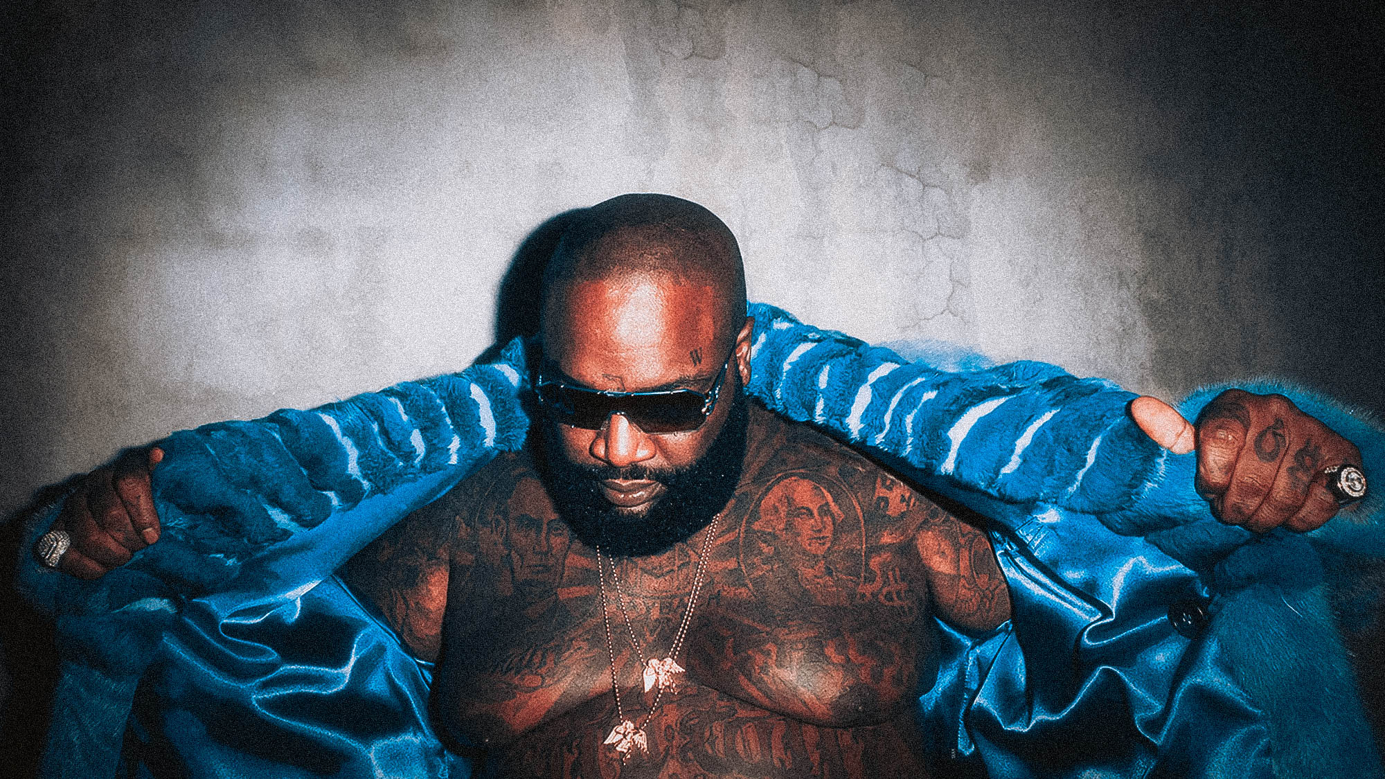 Rick Ross Shows Off His Boxing Skills
