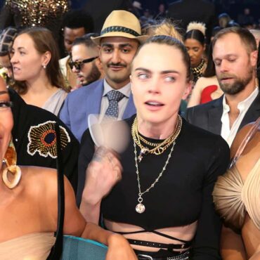 Who Cropped Cara Delevingne Out of the Picture with Megan and Doja Cat?