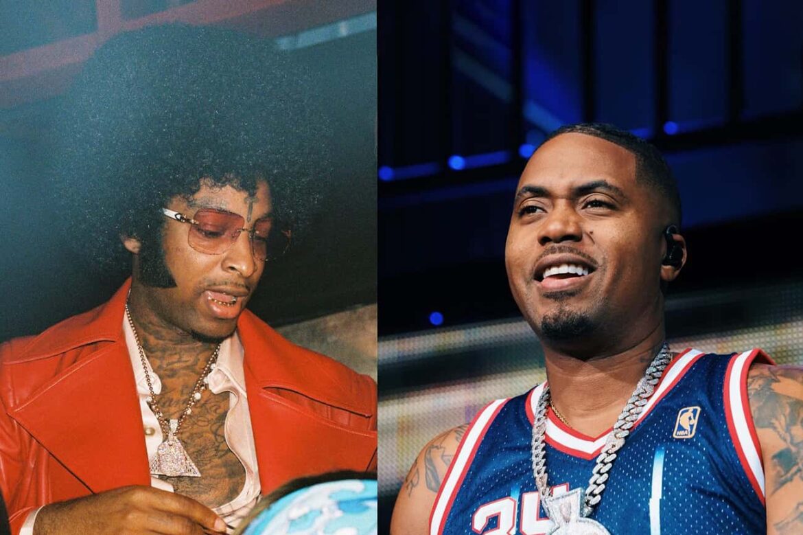 21 Savage's Opinion About Nas' Relevancy Sparked A Huge Debate On Social Media