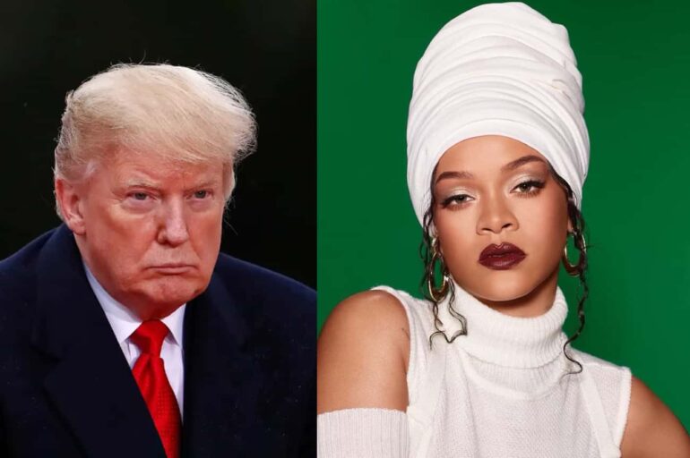 Donald Trump Takes Aim At Rihanna On Social Media