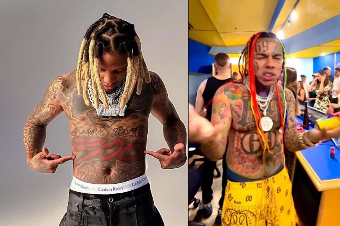 Lil Durk Challenges 6ix9ine to a $50 Million Boxing Match in Dubai to Stop Violence