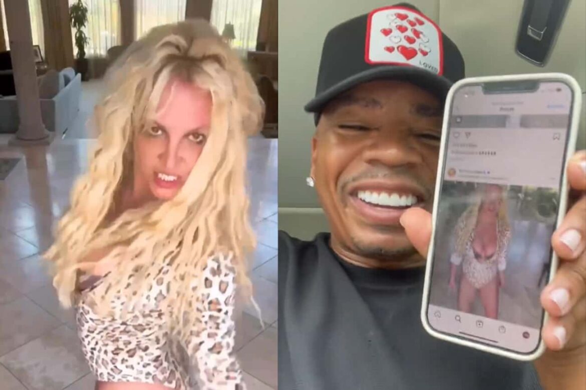 Britney Spears Gains Social Media Spotlight with Rapper Plies' Admiration