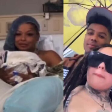 Blueface Catching Heat on Social Media for Ghostin' Chrisean Rock's Baby Birth