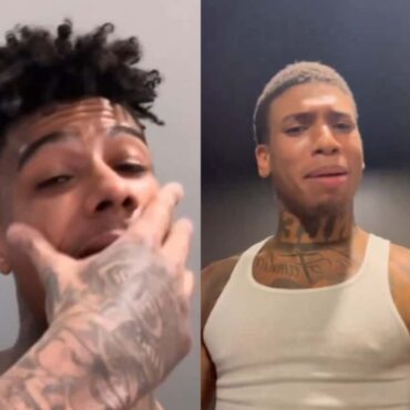 Blueface Calls Out NLE Choppa for Backing Out of Boxing Match