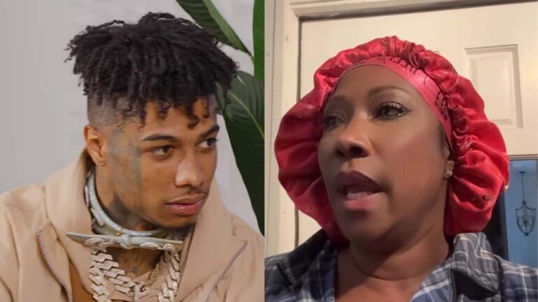 Blueface’s New Jailhouse Face Tattoos Upset His Mom, Karlissa Saffold